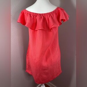 NWT - Tommy Bahama St. Lucia Off-the-Shoulder Linen Dress with Pockets!